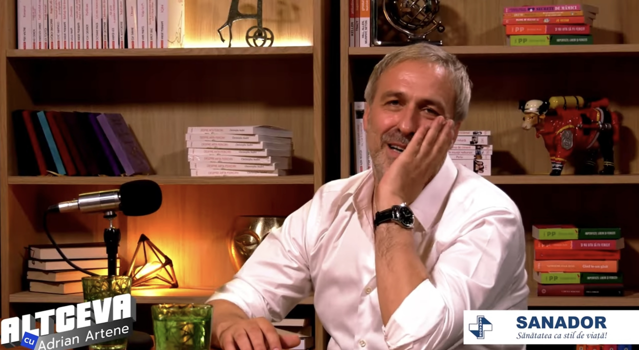Podcastul poate fi urmărit integral pe canalul de YouTube - ALTCEVA cu Adrian Artene / (Sursa: Captură video)