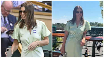 Câți euro costă rochia pe care Simona Halep a purtat-o la Wimbledon 2025. E creația Victoriei Beckham!