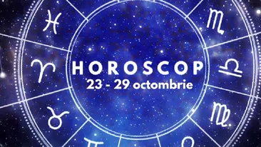 Horoscop săptămânal 23-29 octombrie. Scorpionii au nevoie de o schimbare. O altă zodie are câștiguri financiare