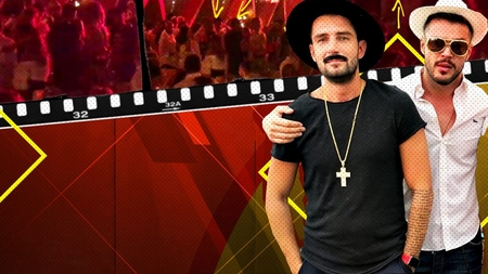 Colegul celebru de la Kanal D l-a scos la agățat pe Victor Slav, iar noi i-am filmat pe donjuani în acțiune!