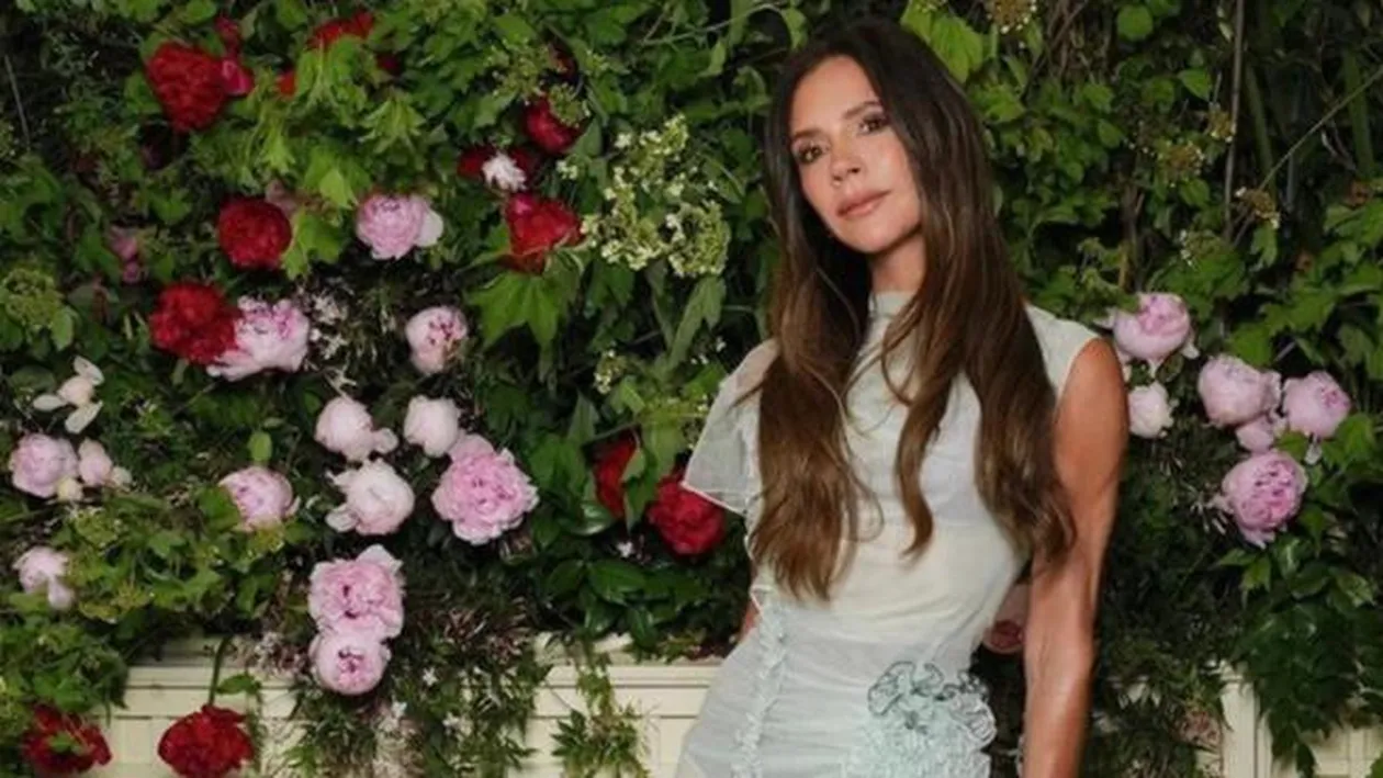 Moment memorabil la petrecerea aniversară a Victoriei Beckham. Vedeta a fost cărată în spate de David Beckham