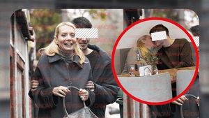 Primele imagini cu Daciana Sârbu ex-Ponta cu puișorul - barman de la Mița Biciclista! Vin după prânz + sorbit consistent din priviri