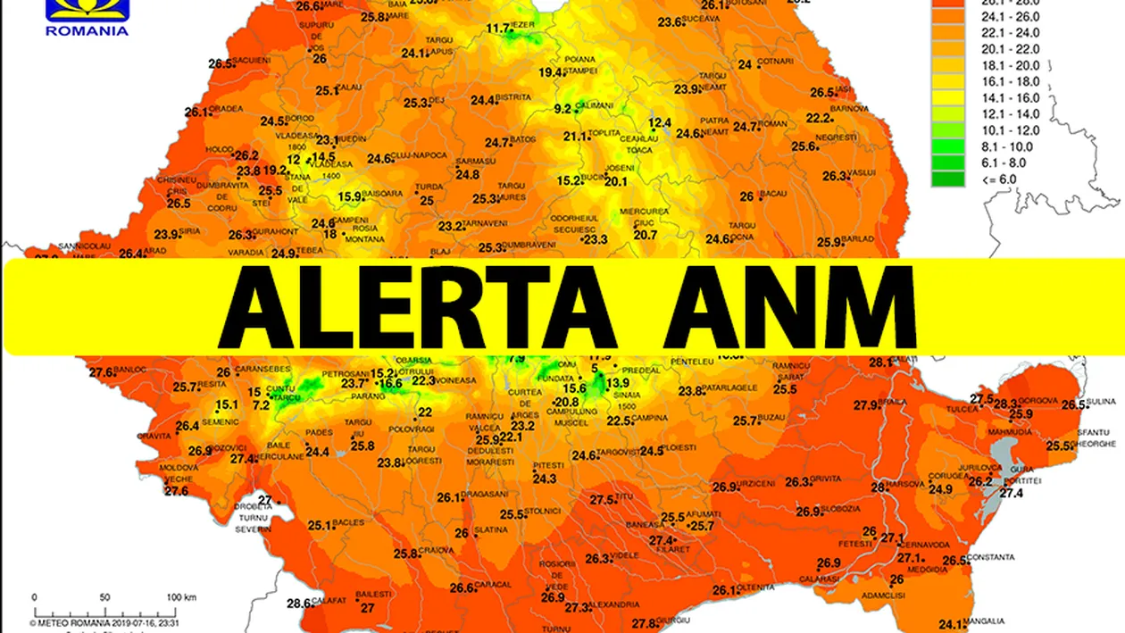 Surpriză de la ANM! Ce se întâmplă cu vremea în România