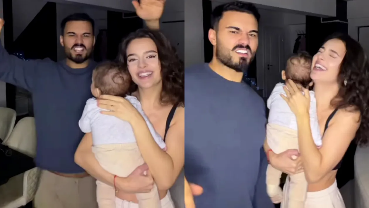 Jador și Oana Ciocan au publicat primele imagini cu chipul fiului lor. Cum arată micuțul Avraam