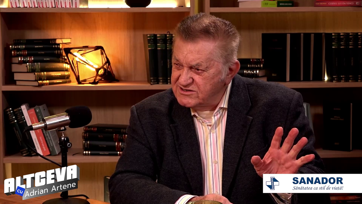 Podcastul poate fi urmărit integral pe canalul de YouTube ”ALTCEVA cu Adrian Artene” / (Sursa: Captură video)