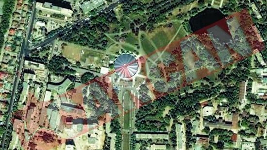 Lacul din spatele Circului Globus, la un pas sa dispara