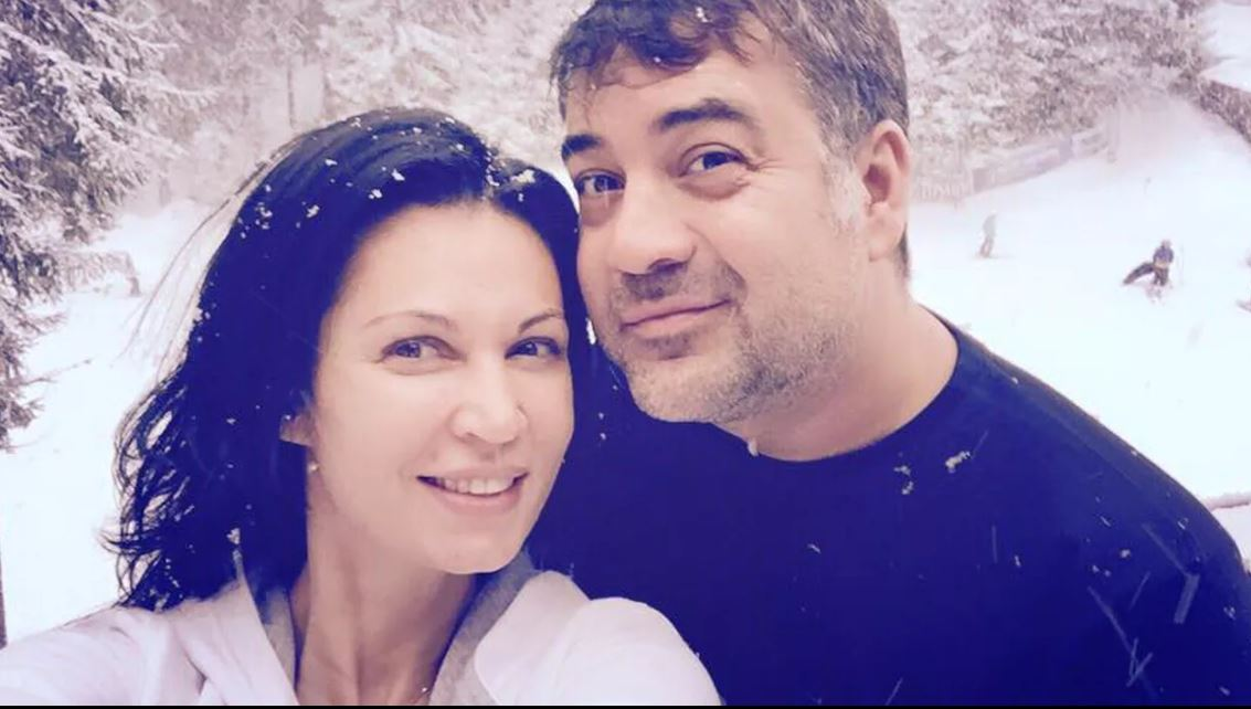 Nicoleta Luciu și soțul său
