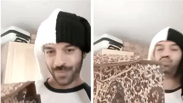 David Pușcaș își vinde lucrurile ca să-și plătească chiria. Câți lei cere pentru un ghiozdan: ”Vă las și un autograf”