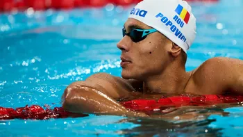 David Popovici s-a calificat în finala probei de 100 m liber de la Paris! Românul a stabilit un nou record