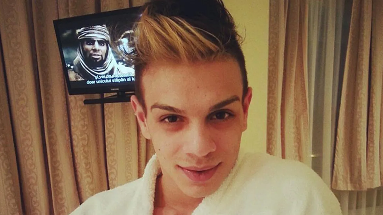 Un fost concurent de la Romanii au talent a pozat GOL PUSCA! Vezi cine a avut acest curaj nebun