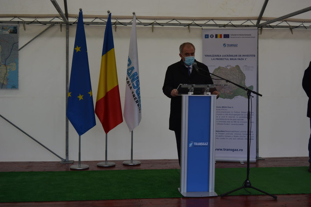 Prima fază a gazoductului BRUA a fost finalizată. Prima reacție a președintelui Klaus Iohannis: „Cel mai ambițios proiect din domeniul energiei”
