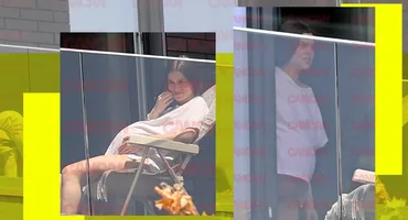 Avem imaginile momentului! Theo Rose, cu lenjeria intimă la vedere înainte de ziua cea mare! Viitoarea mămică și Anghel Damian s-au relaxat în balconul propriului apartament. EXCLUSIV