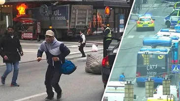 Tragedia a lovit din nou! Un camion a intrat din plin într-o mulţime de oameni, în Suedia!