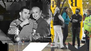 Am descoperit cine era blondina misterioasă care i-a însoțit pe Brigitte și Pastramă la Poliție. În ce ipostaze apropiate a fost fotografiată, în trecut, alături de soțul fostei doamne Năstase
