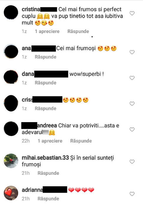 Doiniţa Oancea şi Augustin Viziru, selfie jucăuş în inimitate: „Iubiţi frumoşi”. Detaliul de pe faţa actriţei