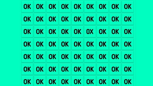 Test de perspicacitate | Găsiți singurul "OK" care nu este ok!