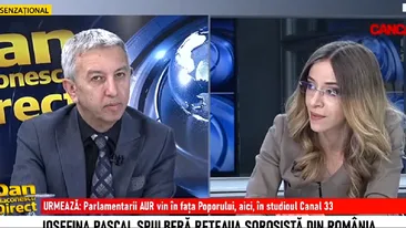 Din ce partid a făcut parte Călin Georgescu după ce și-a încheiat socotelile cu AUR. Iosefina Pascal, dezvăluiri la Dan Diaconescu Direct