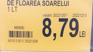 Unde se vinde cel mai ieftin ulei de floarea soarelui din România. Costă 8.79 lei sticla de un litru!