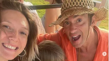 Alexandru, fiul Adelei Popescu si al lui Radu Vâlcan, i-a găsit nume frățiorului: ”Gata, stăm linistiți!”