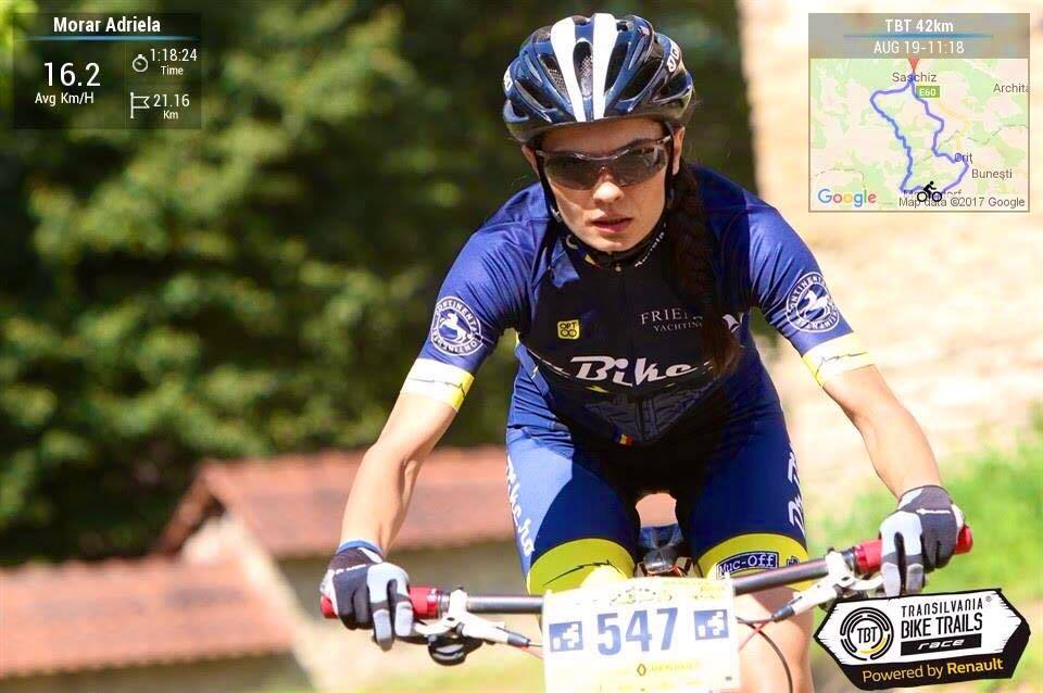 Adriela Morar a câştigat Transilvania Bike Trails Race 2017