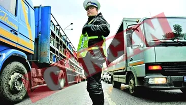 Transportatorii au blocat Centura In asteptarea premierului Tariceanu