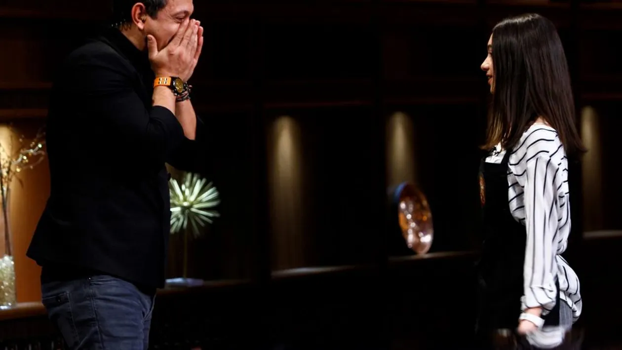 Fiica lui Sorin Bontea, la jurizarea pe nevăzute de la Chefi la cuțite, chiar de ziua de naștere a tatălui său