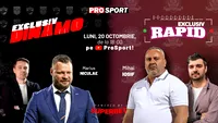 EXCLUSIV DINAMO și EXCLUSIV RAPID, ediție specială după derby cu Marius Niculae și Mihai Iosif