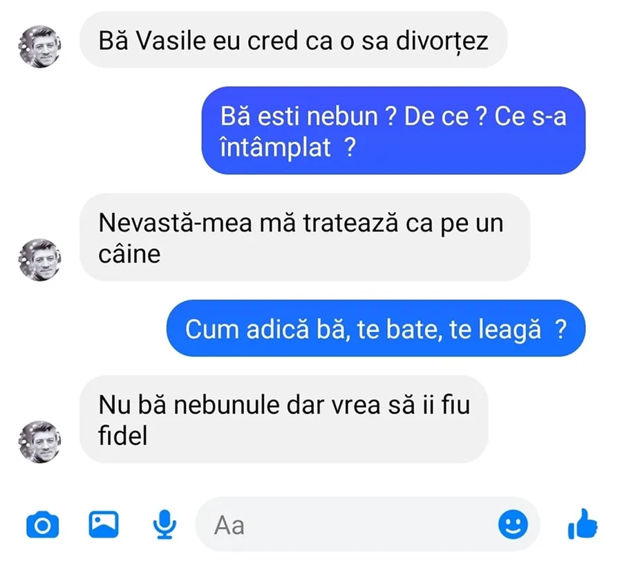 Bancul de weekend | "Vasile, eu cred că o să divorțez"