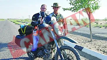 Primul roman care a facut ocolul lumii pe motocicleta