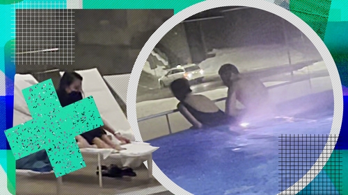 Anca Serea a încurcat piscina cu biserica! Cum a putut să se îmbrace soția lui Adi Sînă la o ”bălăceală” cu familia!
