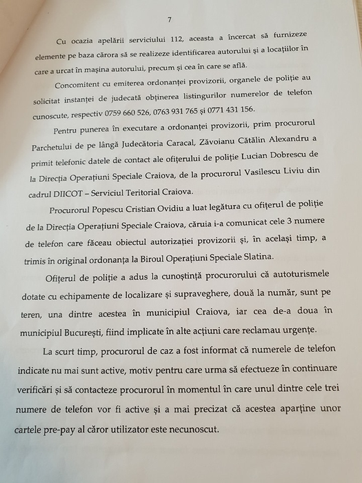 Acesta este raportul integral cu privire la lipsa de intervenție a autorităților pentru salvarea Alexandrei! Unchiul ei acuză doi politicieni