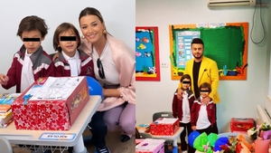 Gabi Bădălău și Claudia Pătrășcanu scot din buzunar sume colosale pentru școala și grădinița celor doi băieți
