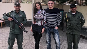 Iubita lui Lazarus, recital patriotic la Bagdad! Loulou a impresionat toată audiența diplomatică