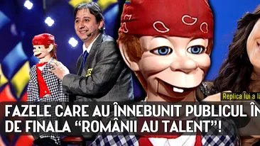 Fazele care au innebunit publicul inainte de finala Romanii au Talent. Replica lui a lasat-o pe Andra fara glas