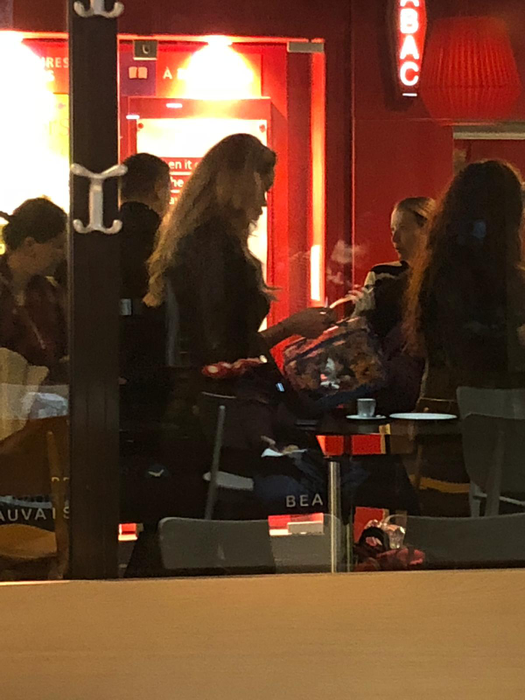 Bianca Drăgușanu se pregătește să se îmbarce în avion