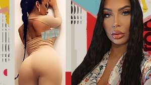 Se pozează de la spate, te face să uiți de toate. Larisa e bruneta supremă a Instagramului