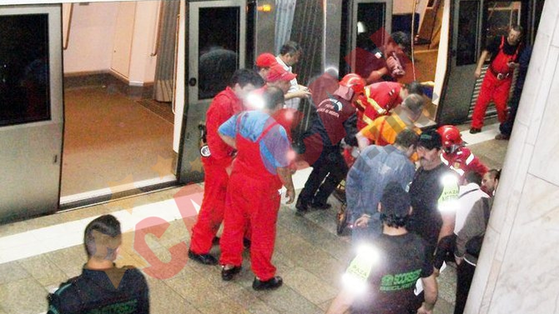 A trecut metroul peste ea