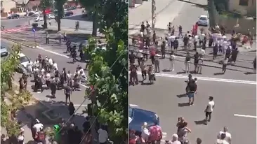 Scene șocante la o înmormântare din Târgoviște! Cinci polițiști au fost bătuți de rudele îndoliate. Ce s-a întâmplat la scurt timp