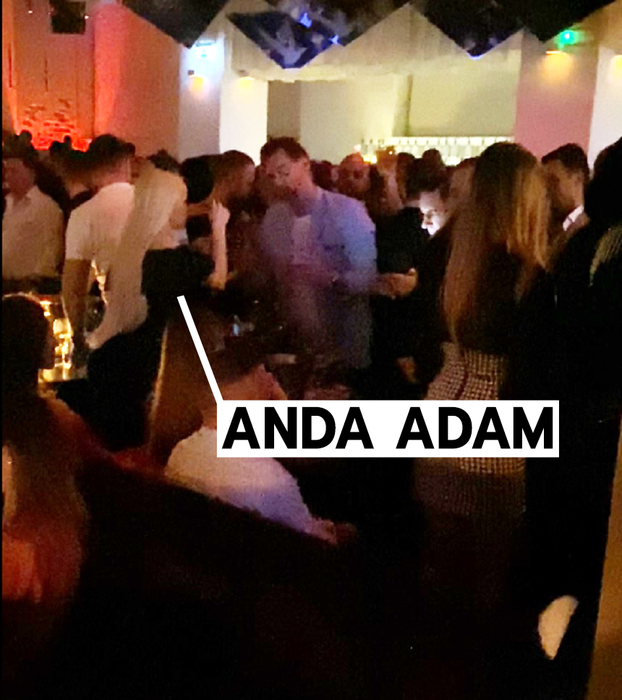 Anda Adam, distracție nocturnă