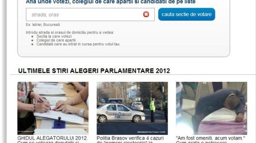 Alegeri 2012. Afla unde poti vota si cine candideaza in colegiul tau, pe aplicatia StirileProTV.ro