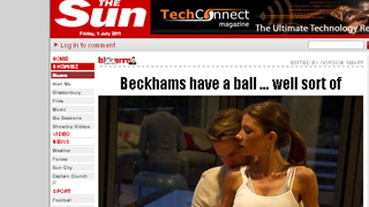 Victoria Beckham face sport cu sotul ei, inainte de nastere! Uite cat este de slaba!