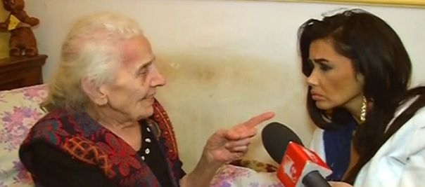 Bunica Oanei Zăvoranu este internată într-un azil