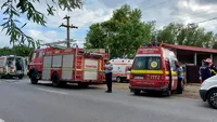 Accident cu 7 victime în Dâmbovița. Este al doilea accident cu microbuz într-o săptămână