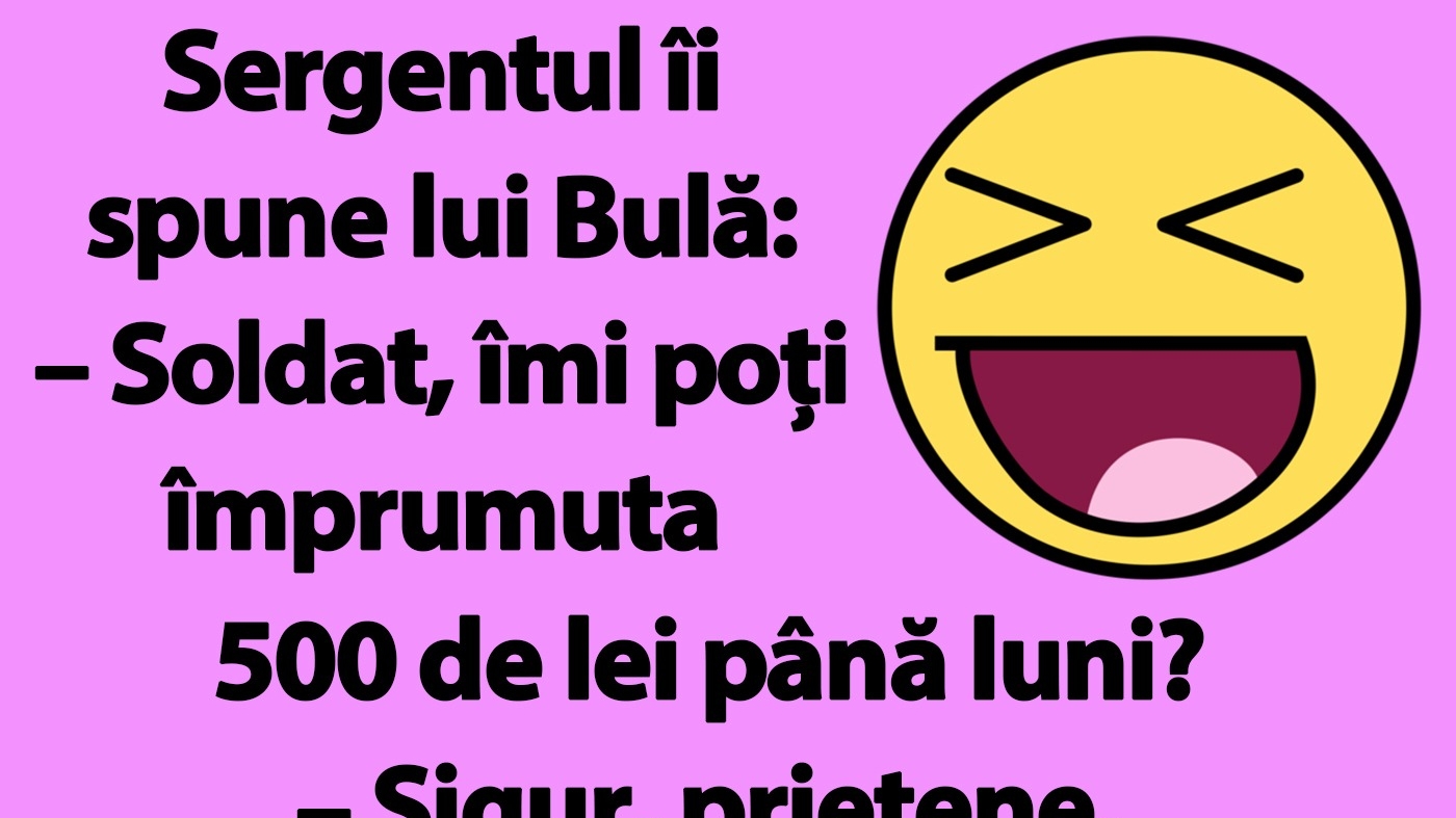 BANC | Bulă, sergentul și prietenia