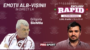 E zi de "EXCLUSIV RAPID". Vă așteptăm alături de noi de la 16:45 în direct pe YouTube și Facebook - ProSport!