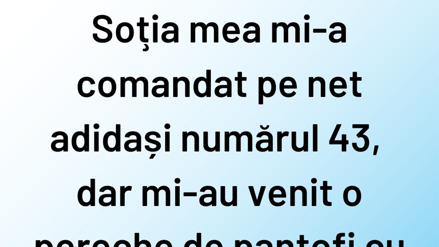 BANCUL ZILEI | Ce comanzi VS ce primești