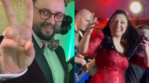 Andra și Cătălin Măruță s-au separat de Revelion. Unde a petrecut prezentatorul de la Pro TV și unde a fost cântăreața