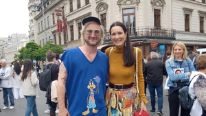 Alex Dobrescu și-a ales opțiunea politică! S-a fotografiat cu primărița Clotilde Armand