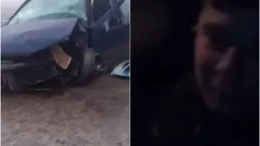 Accident cumplit în Iași, transmis live pe Facebook. Trei tineri au fost răniți