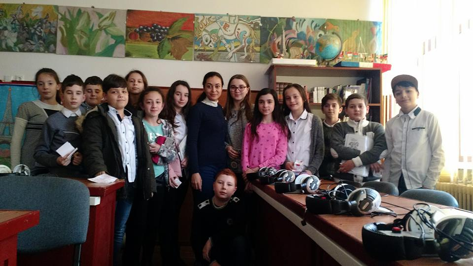 Profesoara Ștefania Selegian, mândră de elevii ei